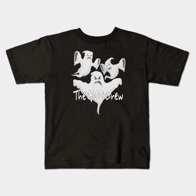 The Boo Crew Ghosts Kids T-Shirt by Nuletto